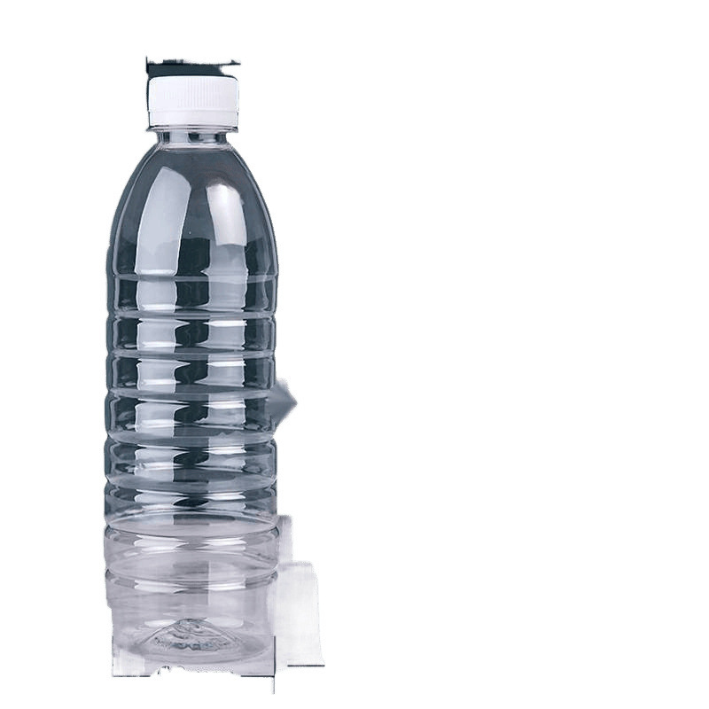 工場卸売透明プラスチックボトル使い捨てミネラルウォーター空ボトル 0.5kg パック飲料ボトル蓋付き|undefined