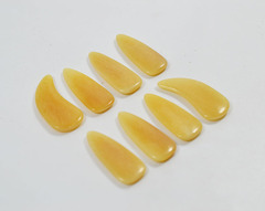 Factory wholesale guzheng nails for professional performance and grading exams—camel bone design, suitable for both adults and children.