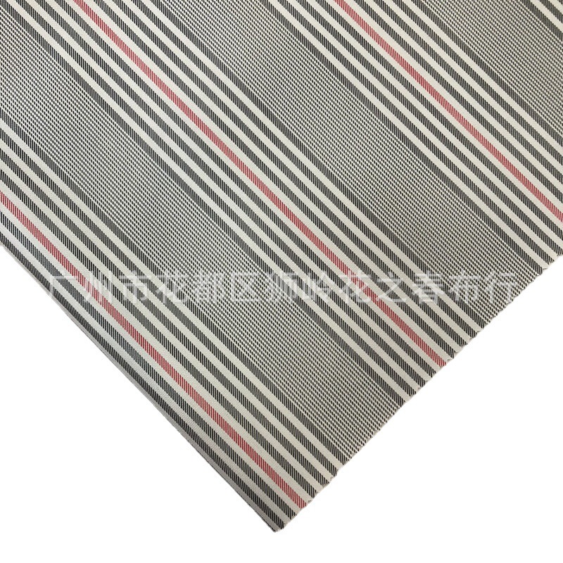 Flower Spring Waterproof and Anti-fouling Polyester Oxford Cloth Stripesd Printed Leather Film Insulation Bag Luggage Fabric Factory Direct Sales