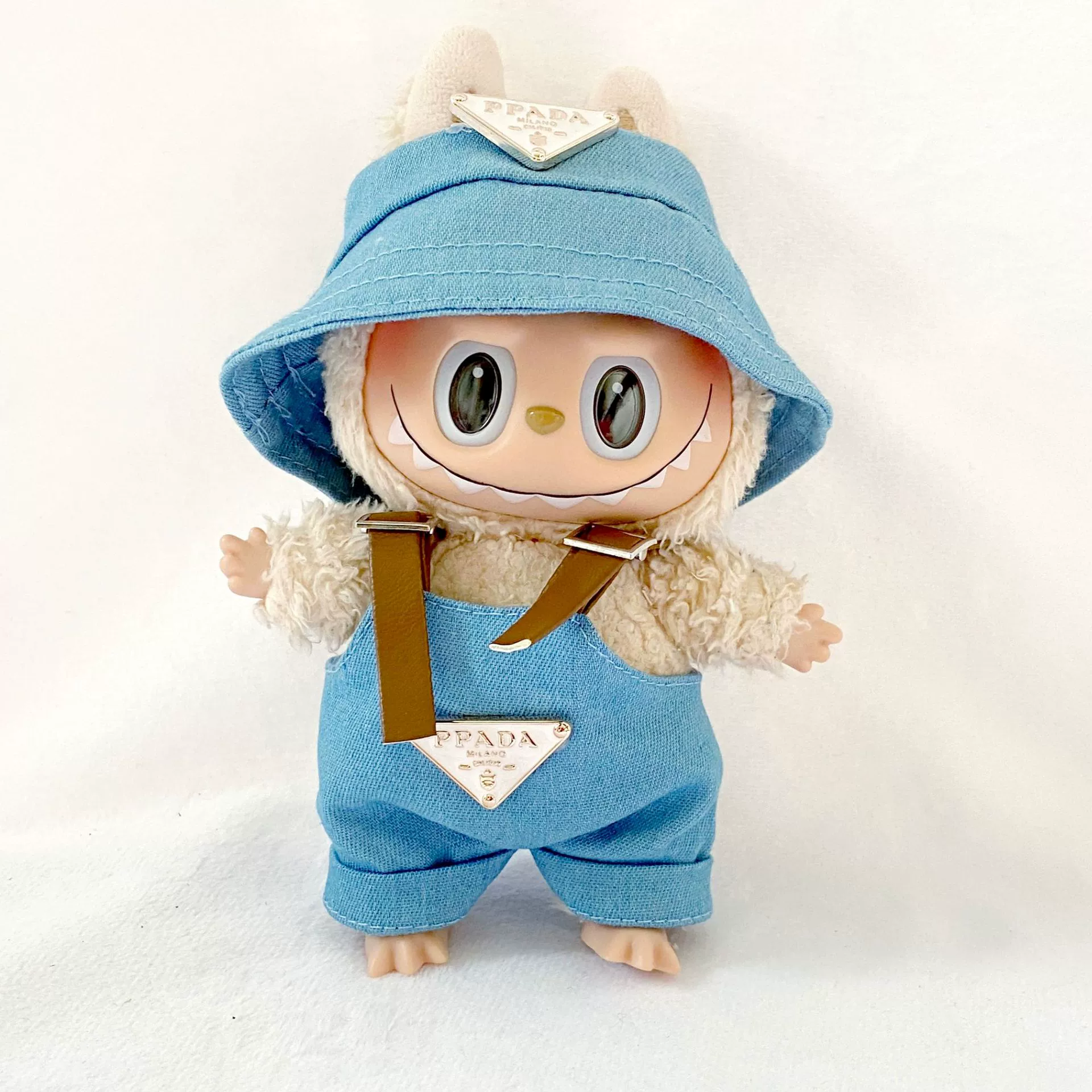 Doll plastic, overall for dressing up, second generation, children's clothing