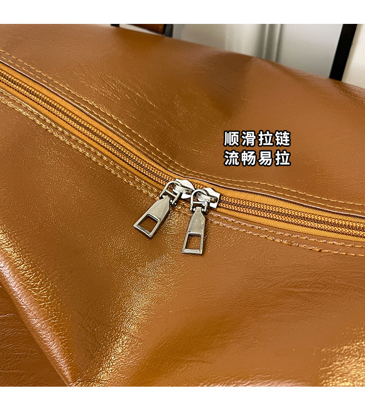 Men's high-end travel bag, large-capacity sports and fitness bag, women's leather travel clothes, luggage bag for men undefined