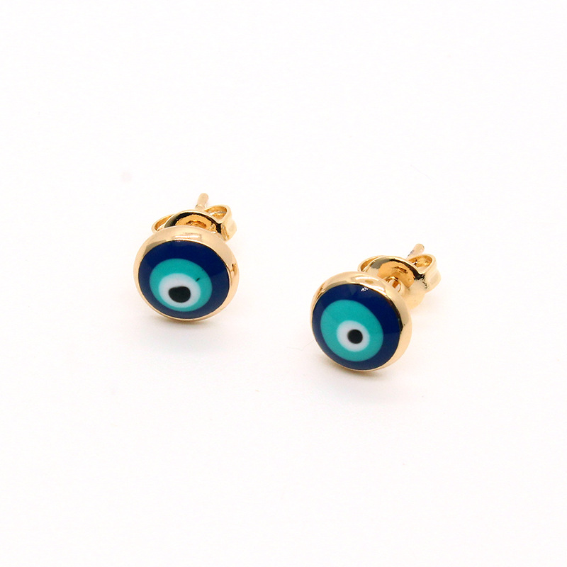 Fashion Devil's Eye Punk Earrings display picture 1