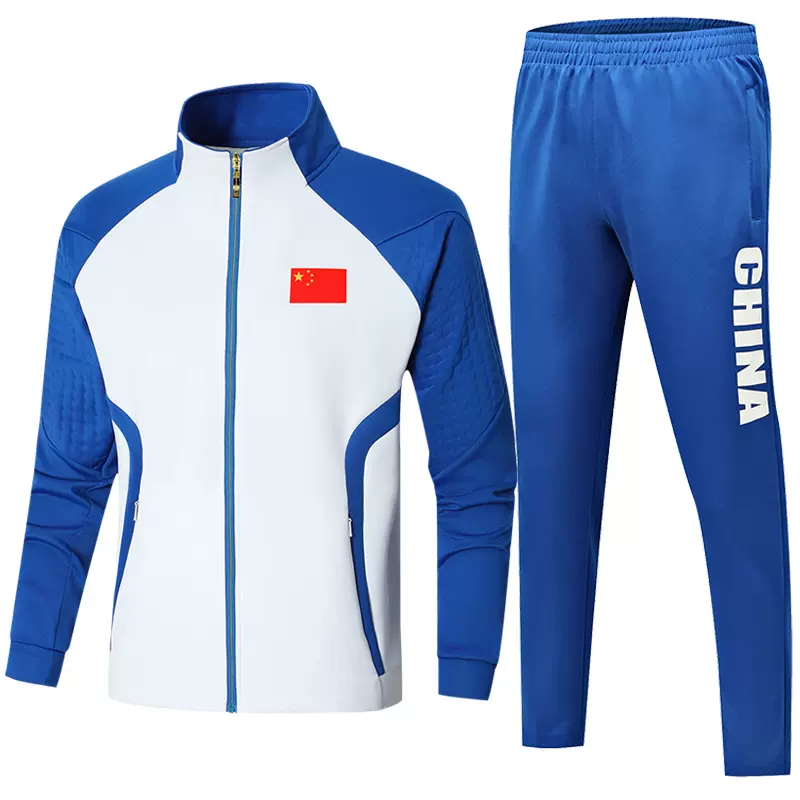 中国队情侣卫衣运动服套装广场舞男女同款亲子装团体学生班服校服