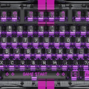Gravity Planet (Gravastar) Wa 75 Lite Magnetic Axis Keyboard Nightcrawler