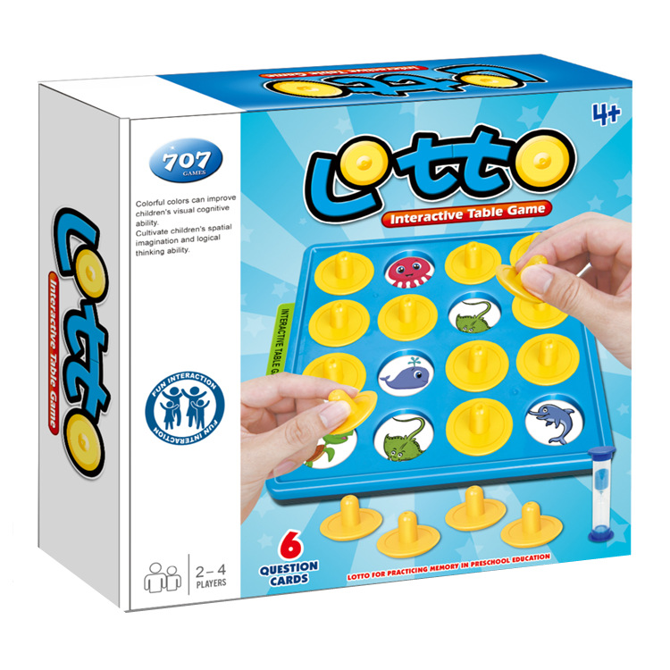 思维对对碰 记忆游戏 lotto game 益智游戏玩具亲子思维启发玩具