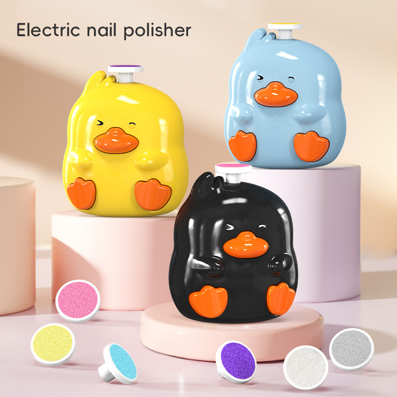 跨境电动磨甲器婴儿打磨器指甲钳多功能儿童指甲修整家用套装批发