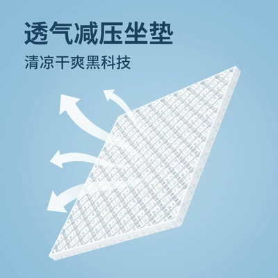 Cushion Ventilated Breathable Seat Cushion, Cool pad