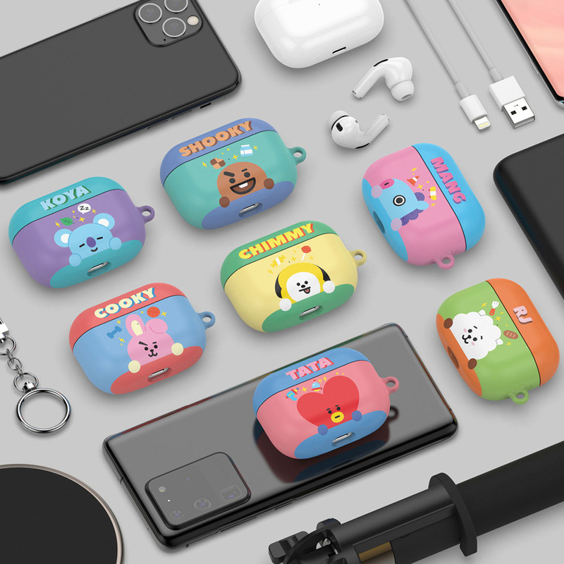 Korea BT21BTS wireless Bluetooth headphone case for airpods third generation protective case pro123 generation cartoon case