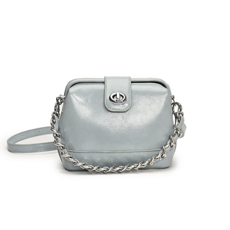 Bolsos para mujer 2025 nuevo bolso de hombro de moda de moda simple bolso cuadrado pequeño casual bolso femenino de nicho de estilo occidental de alta gama