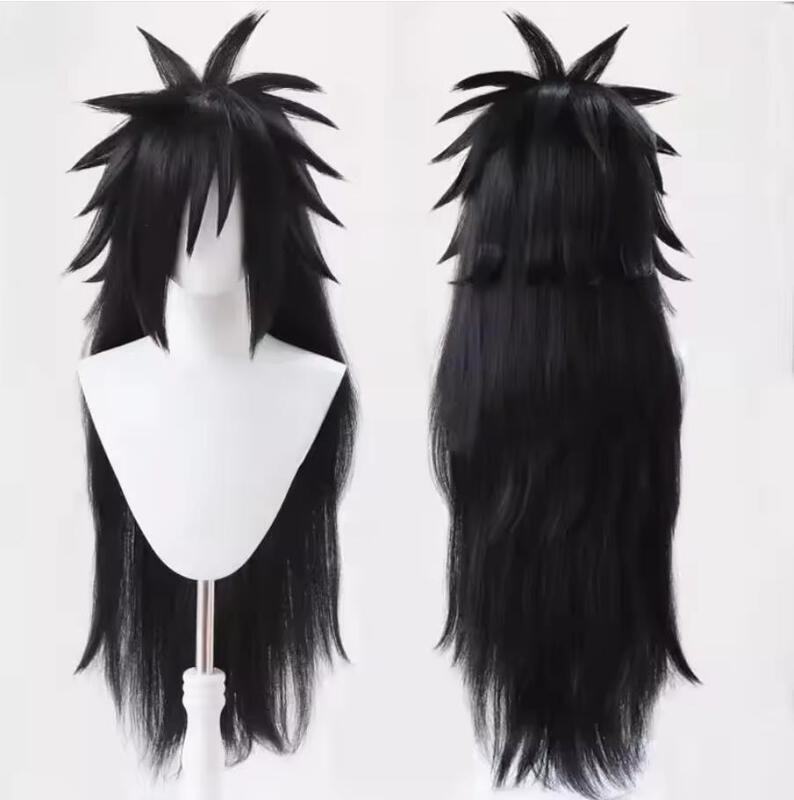 Naruto Uchiha Madara Cos Wig Black Wig Reverse Sky Style Cosplay Anime Wig