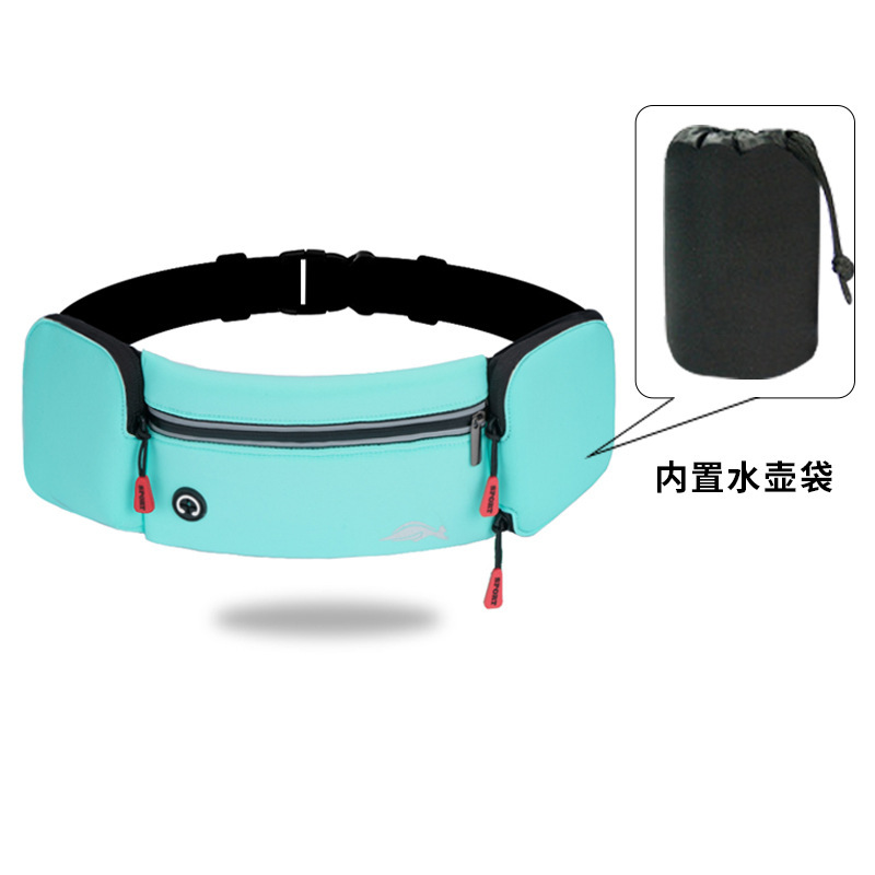 Bolsa de cintura deportiva para hombres y mujeres maratón al aire libre equipo de fitness bolsa de hervidor multifuncional correr cinturón impermeable bolsa de teléfono móvil