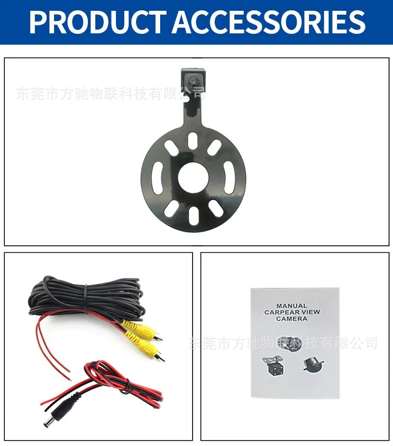 Suitable for the American Jeep Wrangler, this high-definition rearview waterproof night vision car backup tire camera