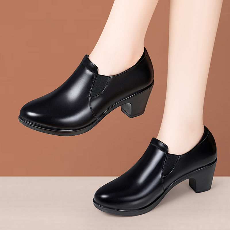 블랙 싱글 안감 6cm