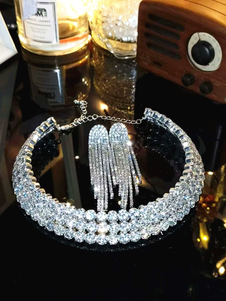 Серебристый (3 ряда)