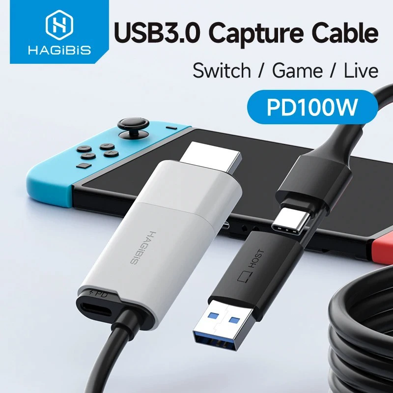 USB 3.0 устройство захвата видео Ha gi bis, HDMI в USB-A/Type-C