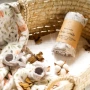 婴儿定制kangobaby棉纱布包巾