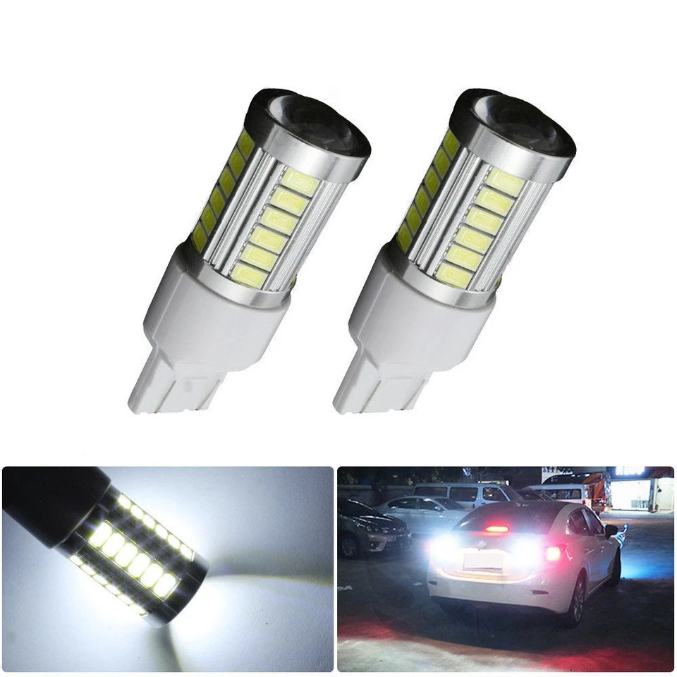 Auto LED luz de dirección luz de freno 1157 1156 7443 33SMD T20 luz de marcha atrás resaltada 3157