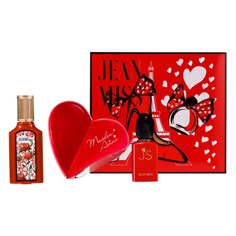 Small town Yixiang beloved high heels perfume wholesale lasting light fragrance cross-border trade Vietnam perfume set three-piece set