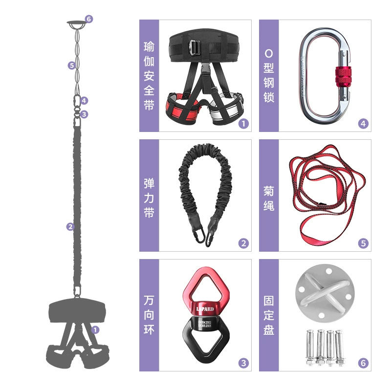 Elastic strap for yoga for gym