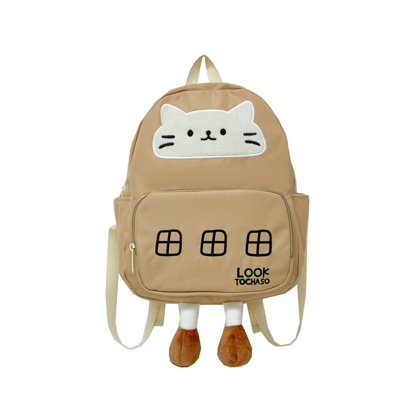 Kindergarten mochila para bebés caricatura lindo gatito mochila para niños y niñas 2025 nuevo comercio exterior mochila para niños