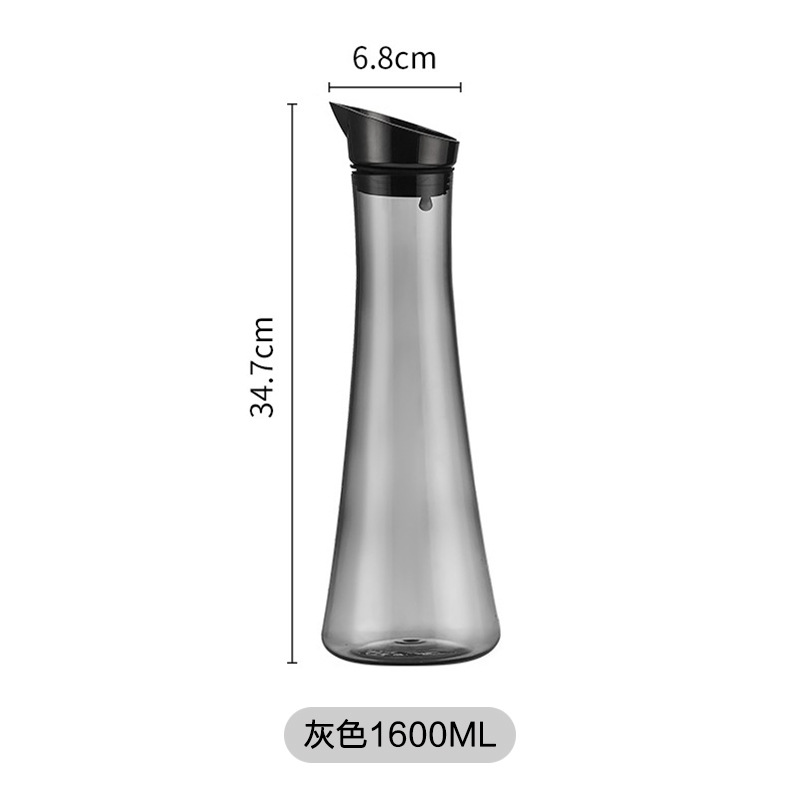 Acrílico hervidor de agua fría de gran capacidad doméstica resistente a altas temperaturas hervidor de agua fría de hotel grueso cerveza jarra jarra de jugo de bebida