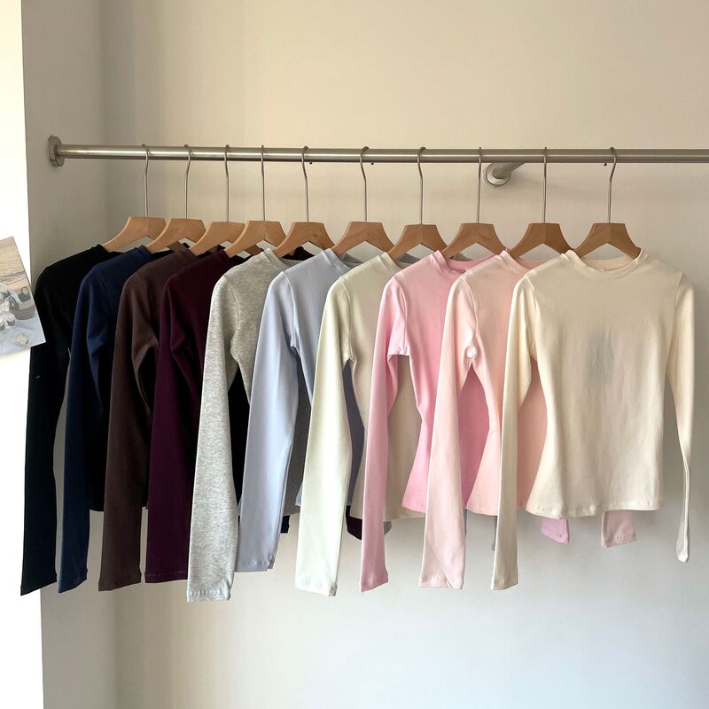 Skims Cotton Series Straight Shoulder Hourglass Waist Long Sleeve Top Skims Cotton Series Straight Shoulder Hourglass Waist Long Sleeve Top
