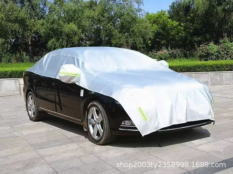 Car cover car cover half cover sun-proof thickened sun-proof heat-proof dust-proof rain-proof cover car cover full car cover