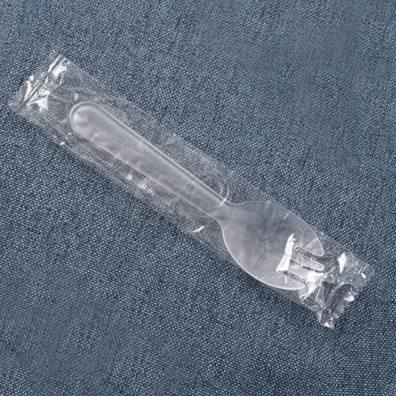 使い捨てフォークスプーン100個フォークスプーンケーキデザート果物フォークスプーン独立包装プラスチック卸売りスプーン|undefined