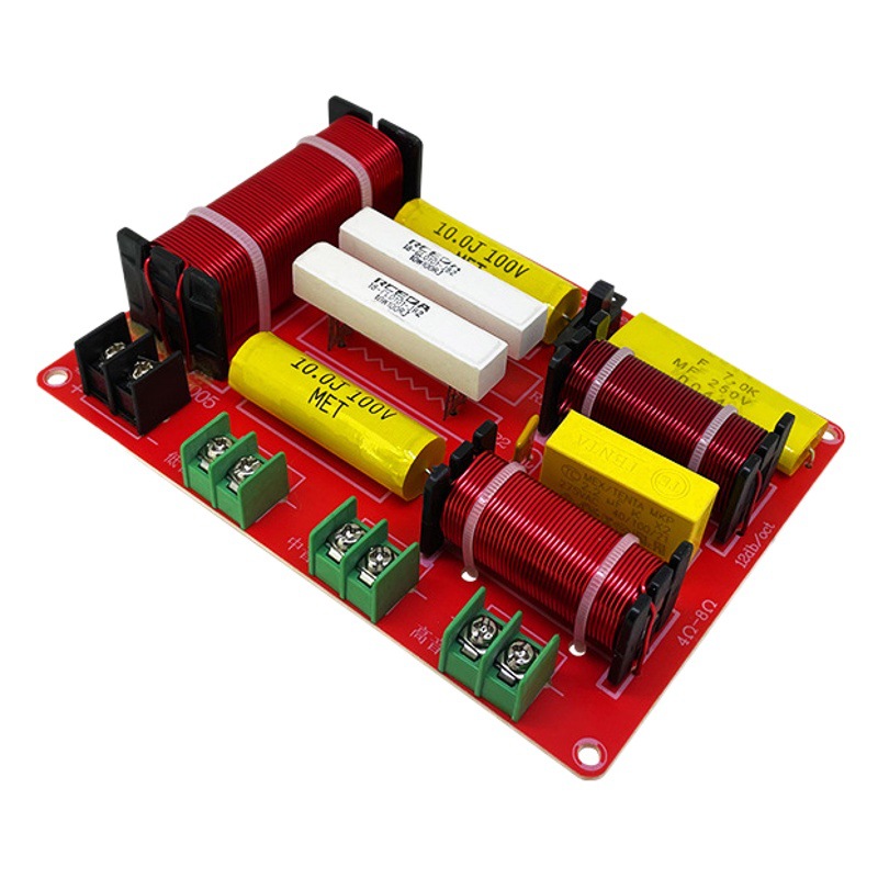 Nivel de fiebre de alta potencia divisor de tres frecuencias High School baja Cine en Casa Modificación de audio Crossover divisor
