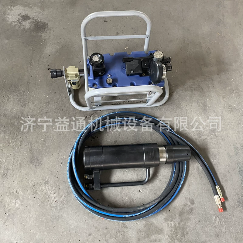 MQ18-300/45 Оборудование для натяжения анкерного кабеля угольной шахты Мостовое оборудование для предварительного натяжения Анкерный стержень Натяжение 0kg головки