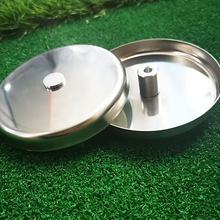 高尔夫洞杯不锈钢金属果岭洞杯推杆练习器洞杯旗子小红旗golf用品