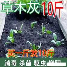 种菜稻草灰防虫泥土草木灰农家底肥调节营养天然土壤改良剂水晶泥