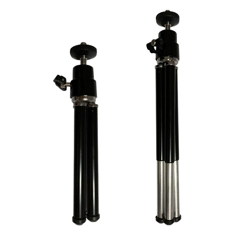 Мини-металлический Настольный мобильный телефон Маленькая подставка 14 см Портативный живой штатив GoPro Спортивный штатив для камеры