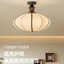 宋式美学餐厅灯吊灯吸顶灯中古风卧室灯宋代美学灯具护眼房间灯具