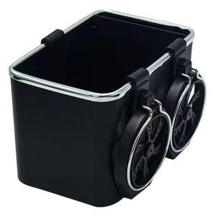 Car Tissue Box with Cup Holder Tissue Storage Box Creative Car Storage Box Multifunctional Car Paper Box