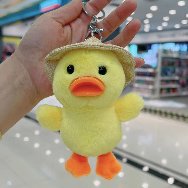 Lindo pollo de peluche bolsa colgante decoración colgante de felpa muñeca Regalo de Cumpleaños muñeca de peluche al por mayor