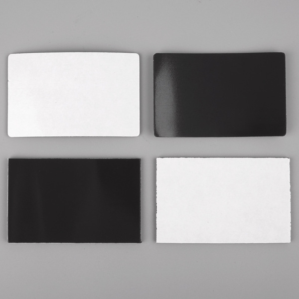 Round rubber adhesive fridge magnet