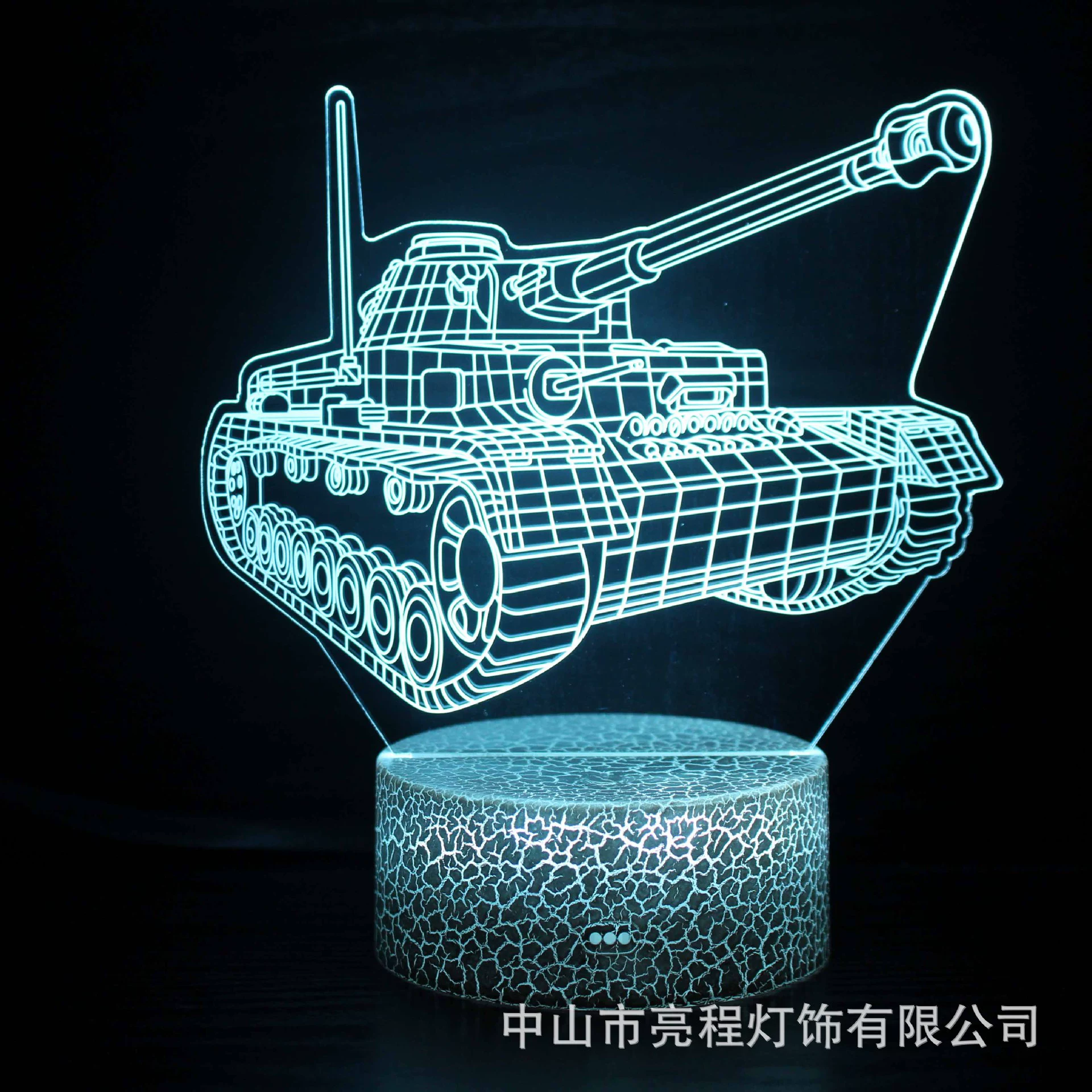 Цветной светильник ночной свет, настольная LED лампа, без упоминания площадки, 3D, пульт дистанционного управления, подарок на день рождения
