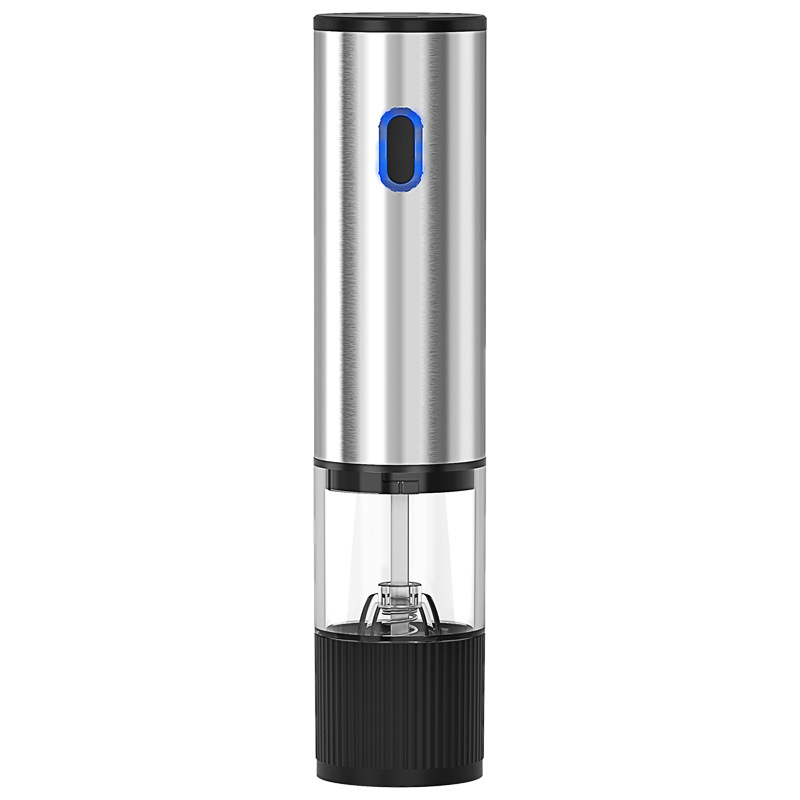 Molinillo de pimienta eléctrico de mano automático de cocina doméstica molinillo de harina de carne de carne de barbacoa condimento botella de molienda mágica