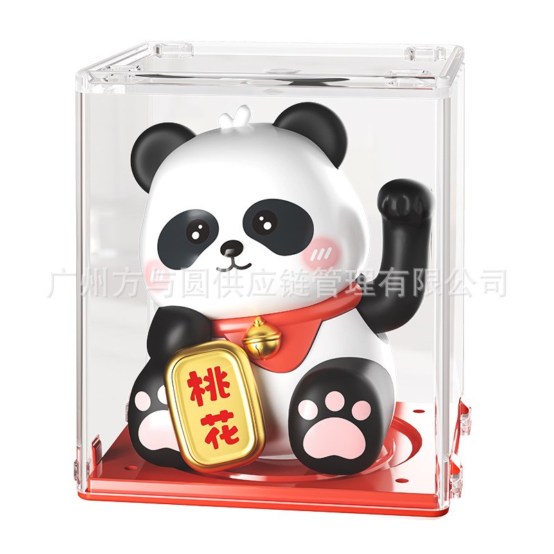 2 pulgadas energía solar mini gatos de fortuna mini mini mini oficina de escritorio suministros de automóviles decoración