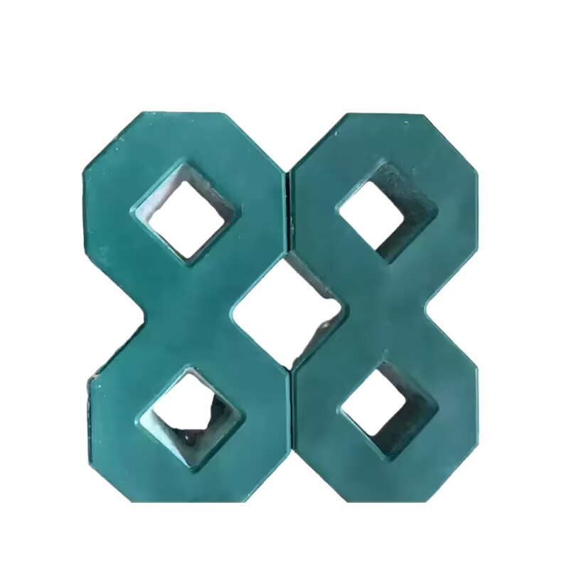 Fabricante fuente de césped de césped ladrillo de plantación de césped estacionamiento ladrillo de plantación de césped ladrillo de cemento de retención de ocho ladrillos de plantación de césped