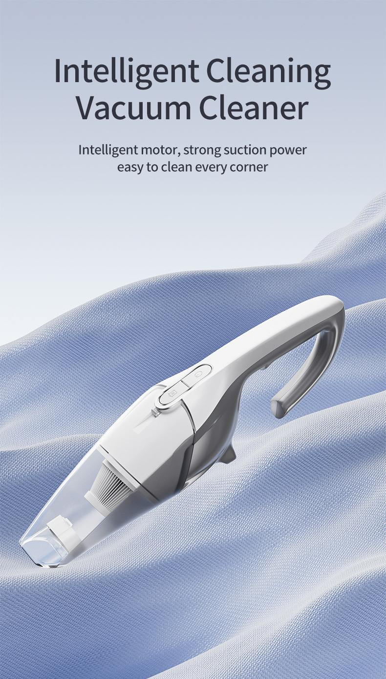 Cross-Border Car Vacuum Cleaner, Portable High-Power Vacuum Cleaner for Cars, Small Vacuum Cleaner, High Suction Handheld Vacuum Cleaner