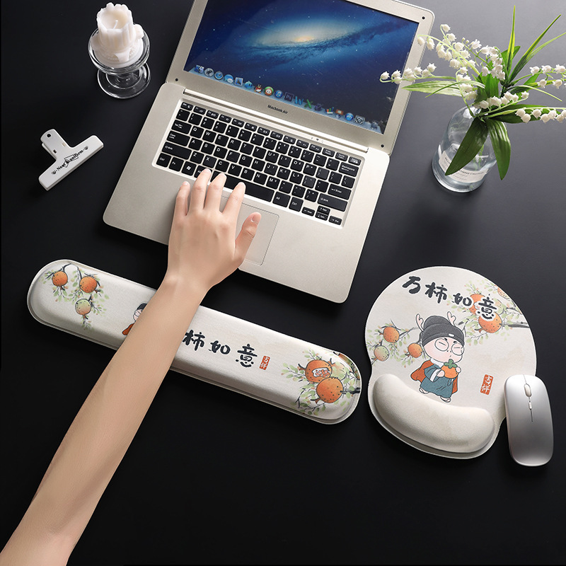 Alfombrillas de ratón transfronterizas, divertidas y variadas, reposamuñecas, alfombrillas de ratón de alta calidad con formas especiales, alfombrillas de ratón de dibujos animados para hombres y mujeres