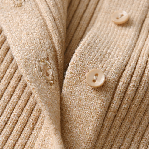 Ins Autumn/Winter Newborn Baby Bodysuit Core Spun Knit Crew Neck Striped Long Sleeve Zipper Sweater Crawling Suit
