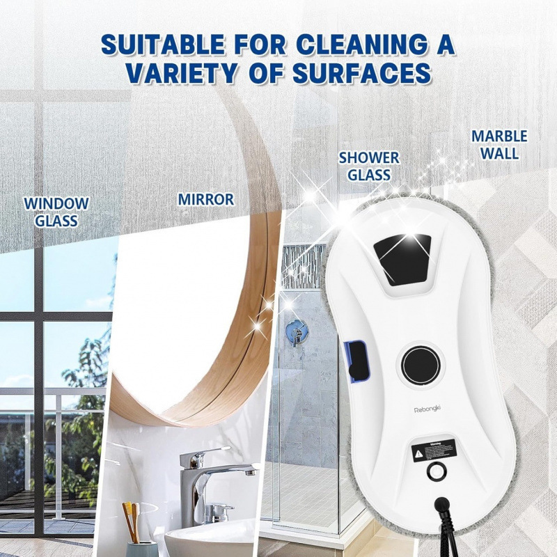 Cross-Border Window Cleaning Robot, High-Rise Cleaning Tool, Smart Electric Glass Cleaning Device, Household Remote Control Machine Cross-Border Window Cleaning Robot, High-Rise Cleaning Tool, Smart Electric Glass Cleaning Device, Household Remote Control Machine