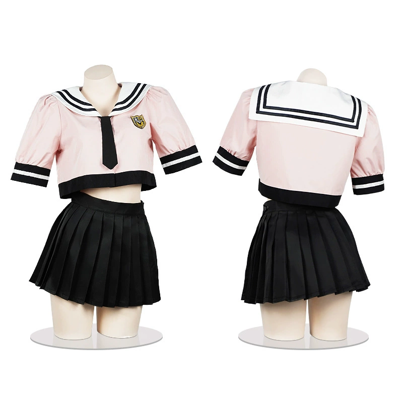 幻情 Sexy pleated skirt for students, uniform, set