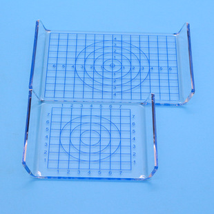 U-shaped mud pressing board ultra-light clay manual DIY tool material acrylic mud pressing bar rubbing device