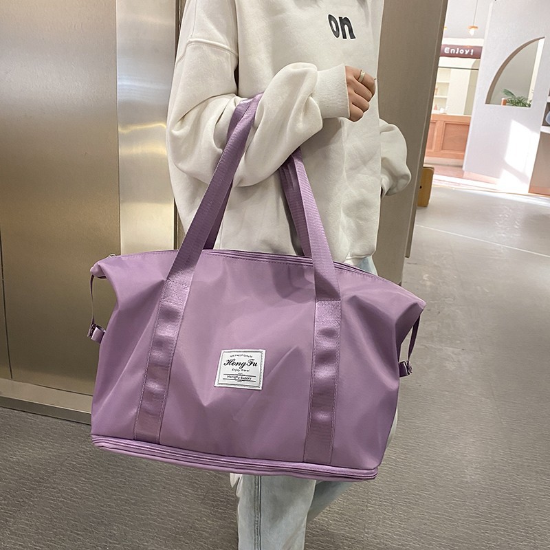 Nueva bolsa de hombro de mano deportiva de separación seca y húmeda, bolsa de fitness de yoga, bolsa de viaje de gran capacidad, bolsa de lona