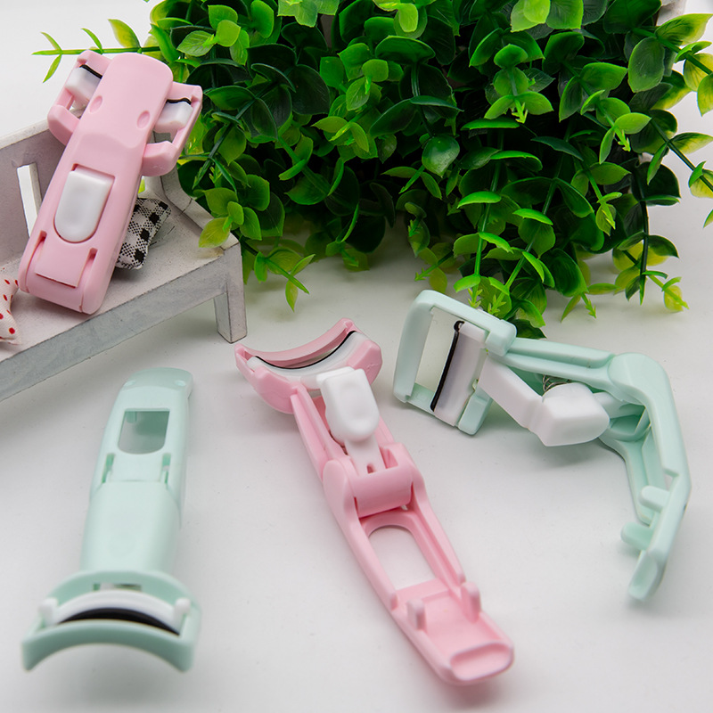 FUENTE fabricante de plástico Prensa rizador de pestañas femenino curling no clip rizador de pestañas de párpados portátil girasol Rizador de pestañas