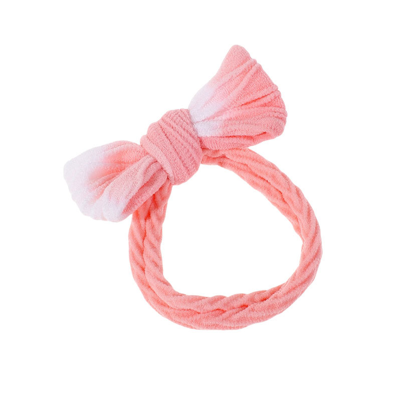 Linda cuerda para la cabeza de color para niños, lazo para el cabello, lazo para el cabello, lazo para el cabello de niña pequeña, sin dañar el cabello, banda elástica alta